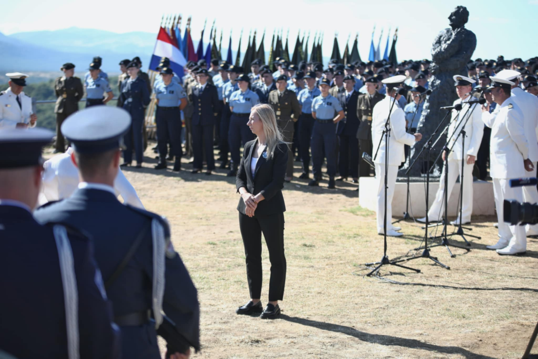 Obilježavanje 30. obljetnice Oluje na Kninskoj tvrđavi i ulicama Knina