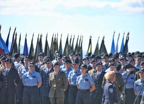 Fotografija 43 - Obilježavanje 30. obljetnice Oluje na Kninskoj tvrđavi i ulicama Knina