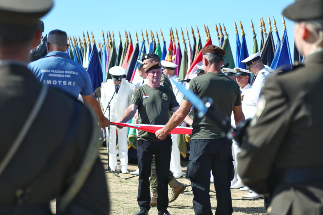 Obilježavanje 30. obljetnice Oluje na Kninskoj tvrđavi i ulicama Knina