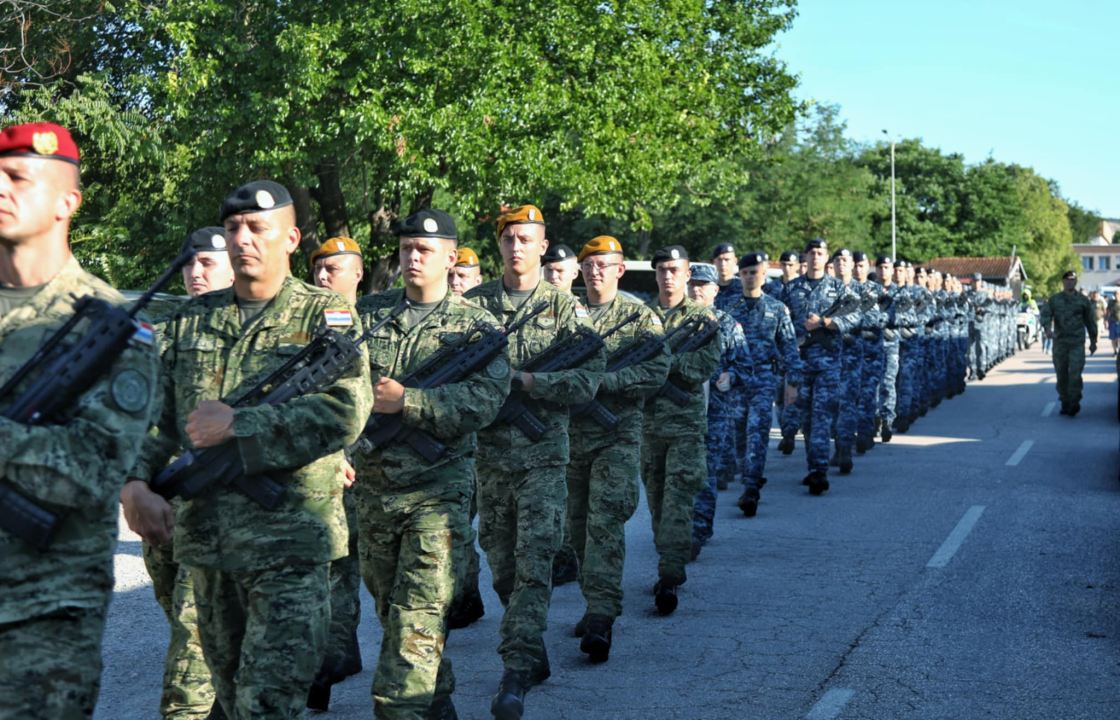 Obilježavanje 30. obljetnice Oluje na Kninskoj tvrđavi i ulicama Knina