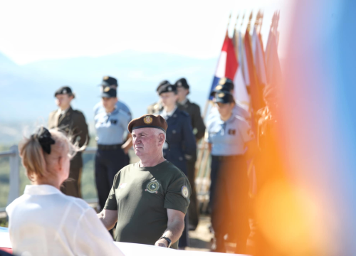 Fotografija 20 - Obilježavanje 30. obljetnice Oluje na Kninskoj tvrđavi i ulicama Knina