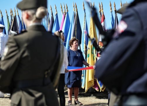 Fotografija 34 - Obilježavanje 30. obljetnice Oluje na Kninskoj tvrđavi i ulicama Knina