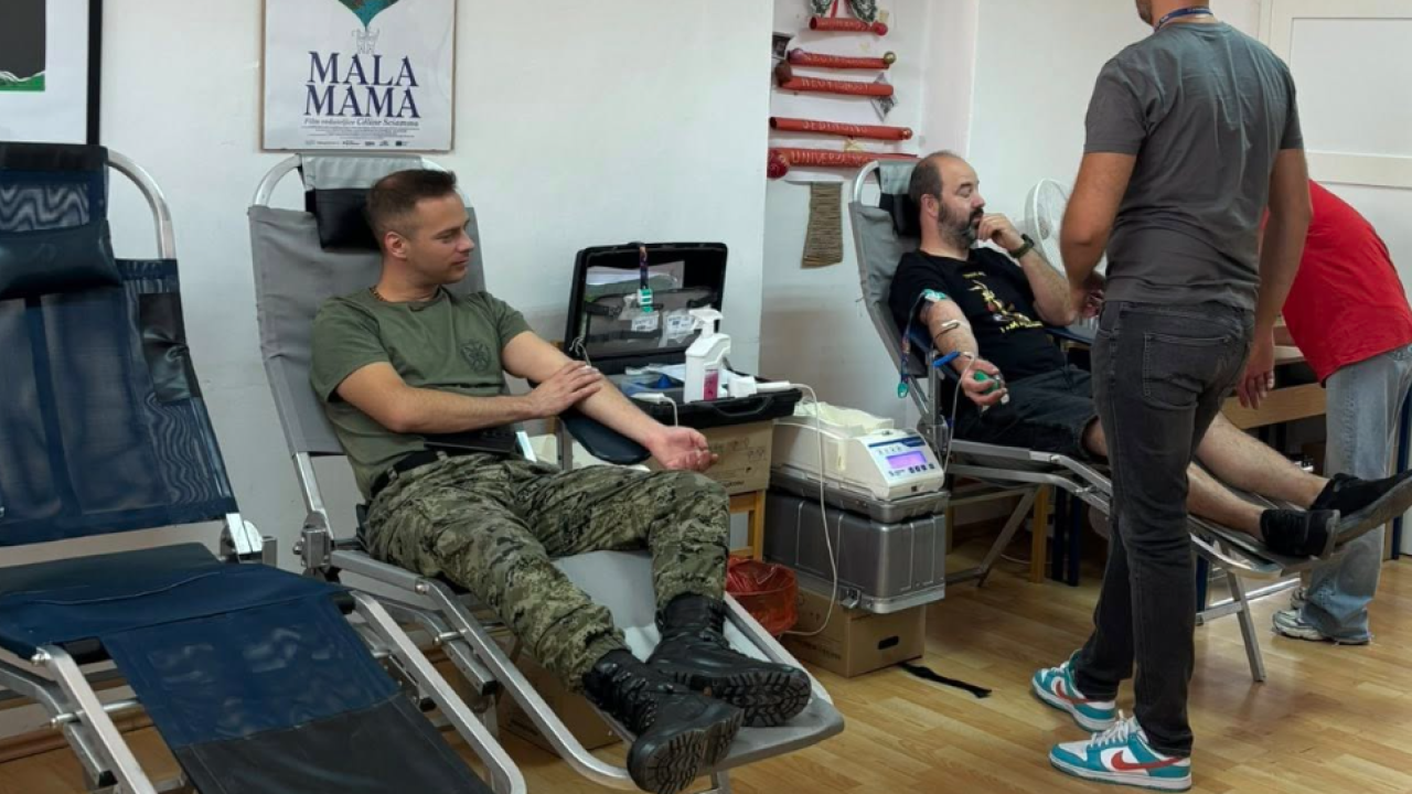 Na akciji darivanja krvi u Kninu prikupljeno 28 doza