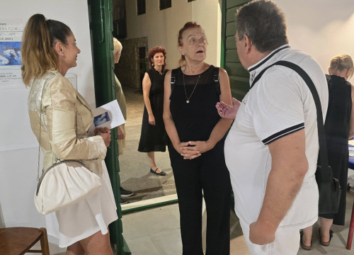 Fotografija 7 - Izložba 'Unutarnji krajolik' autorice Katarine Urem svečano otvorena u Jezerima