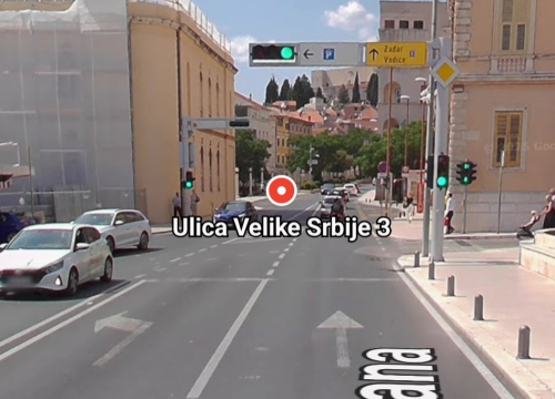 Provokacija u centru Šibenika: Pogledajte kako su na Google kartama nazvali gradsku ulicu