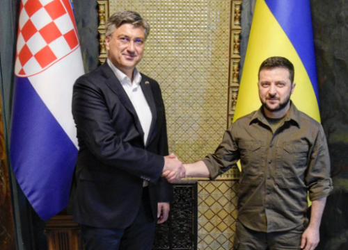 Zelenski odlikovao Plenkovića i Grlića Radmana