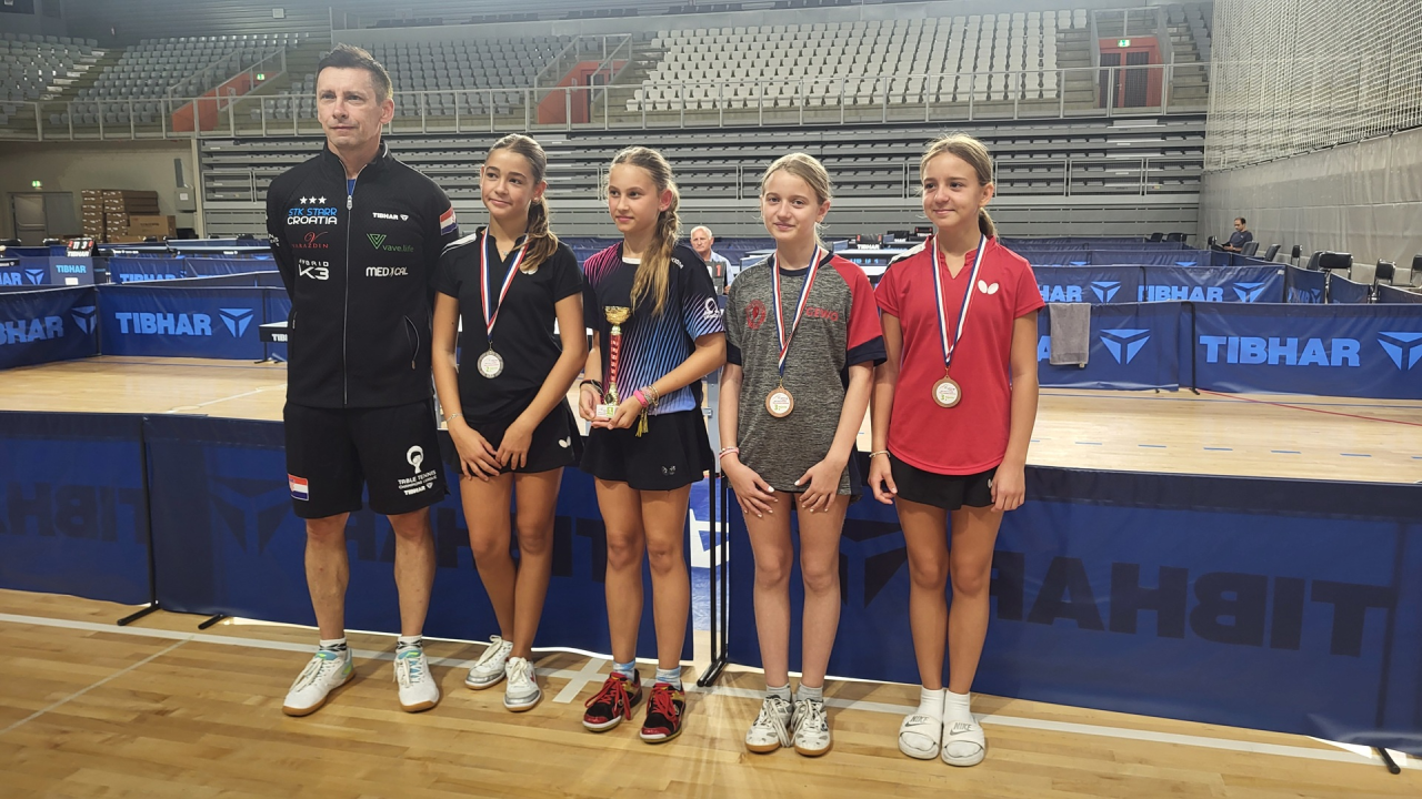 Odličan start sezone za stolnotenisačice Šibenika