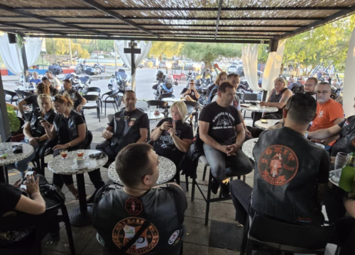 Fotografija 6 - Šibenski bajkeri prosvjedovali na naplatnim kućicama: 'Želimo sigurnije ceste za sve motocikliste'