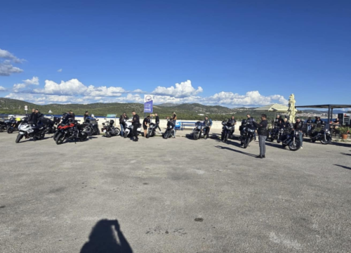 Fotografija 1 - Šibenski bajkeri prosvjedovali na naplatnim kućicama: 'Želimo sigurnije ceste za sve motocikliste'