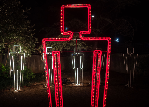 Fotografija 19 - Šibenik impresivnim dron showom obilježio jubilarno izdanje manifestacije Light is life