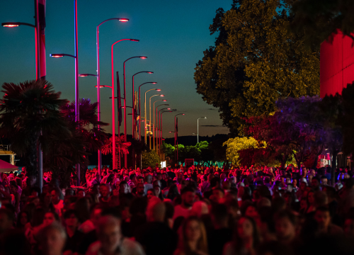 Fotografija 25 - Šibenik impresivnim dron showom obilježio jubilarno izdanje manifestacije Light is life