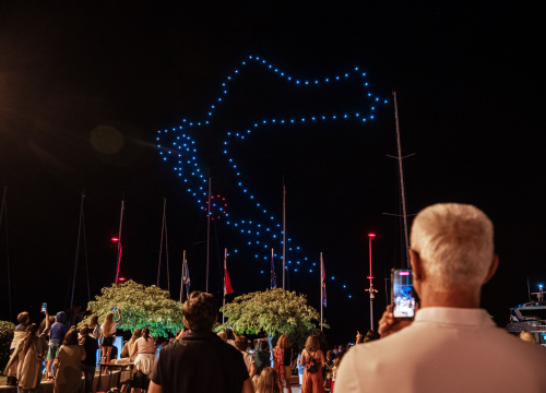 Fotografija 29 - Šibenik impresivnim dron showom obilježio jubilarno izdanje manifestacije Light is life