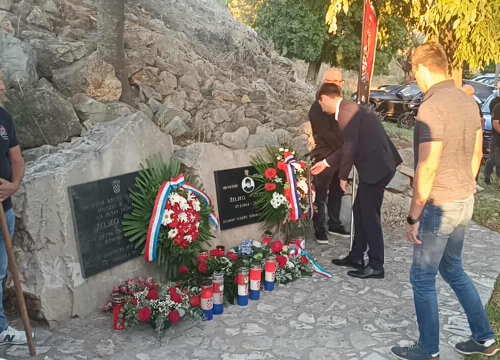 Prva žrtva 113. Šibenske brigade: Obilježena 34. godišnjica pogibije hrvatskog viteza Željka Čubrića