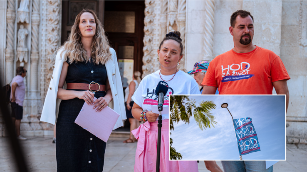 U Šibeniku će se prvi put hodati za život: 'Poruka da pobačajem žena sebe emancipira je izmišljotina i manipulacija'
