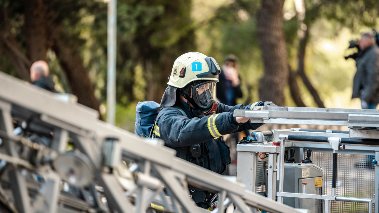 Šibenske vatrogasce u ranu zoru uzbunio požarni alarm u PZ Podi
