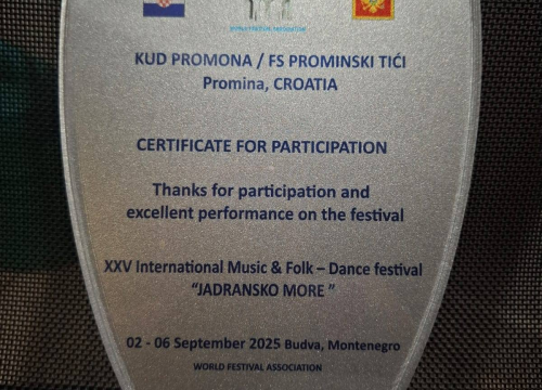 Fotografija 9 - Prominski Tići oduševili na Međunarodnom festivalu u Budvi