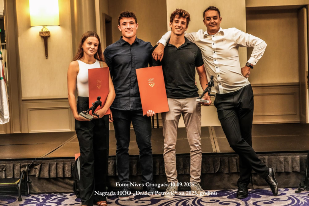 Šibenski veslački talenti okrunjeni prestižnom nagradom 'Dražen Petrović'