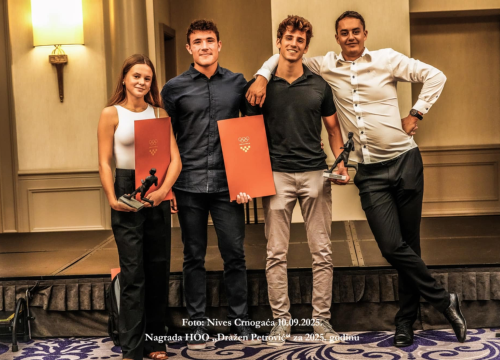 Fotografija 4 - Šibenski veslački talenti okrunjeni prestižnom nagradom 'Dražen Petrović'