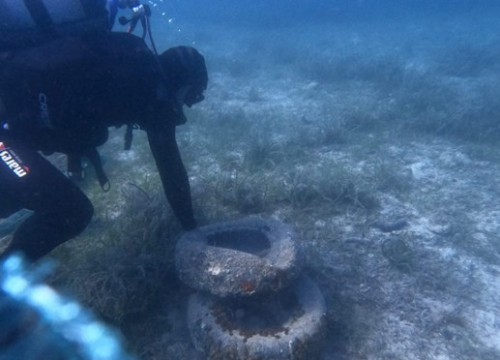 Fotografija 1 - Ronilački klub 'Murter-Kornati' u akciji čišćenja podmorja oko 13 otočića u općini