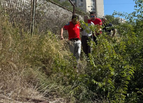 Fotografija 3 - U krugu Luke Šibenik na strmini 'zapeo' stariji muškarac. Šibenski HGSS-ovci uspješno okončali dramu