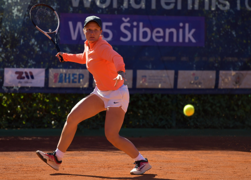 Fotografija 13 - FOTO Ana Konjuh u nedjeljnom finalu Šibenika, u parovima titula češko-slovačkoj kombinaciji