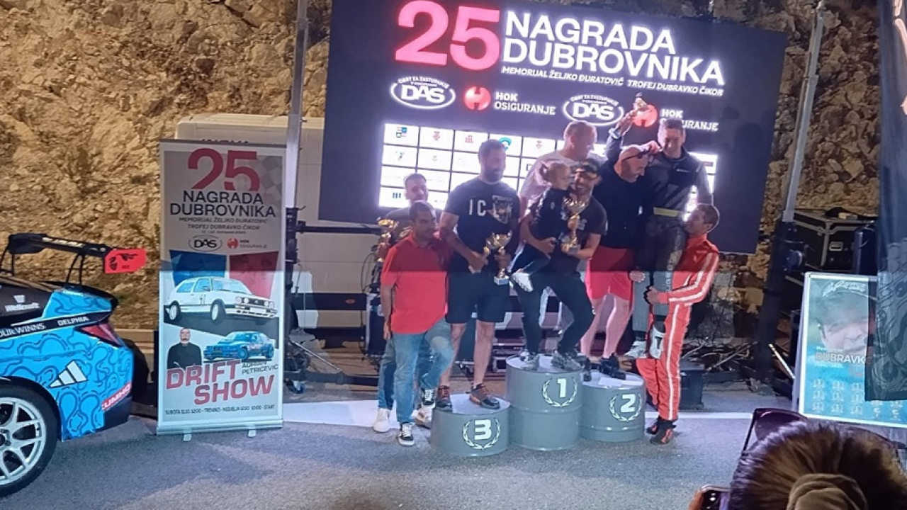 Auto karting klub Rogoznica sezonu brdskog automobilizma završio u Dubrovniku