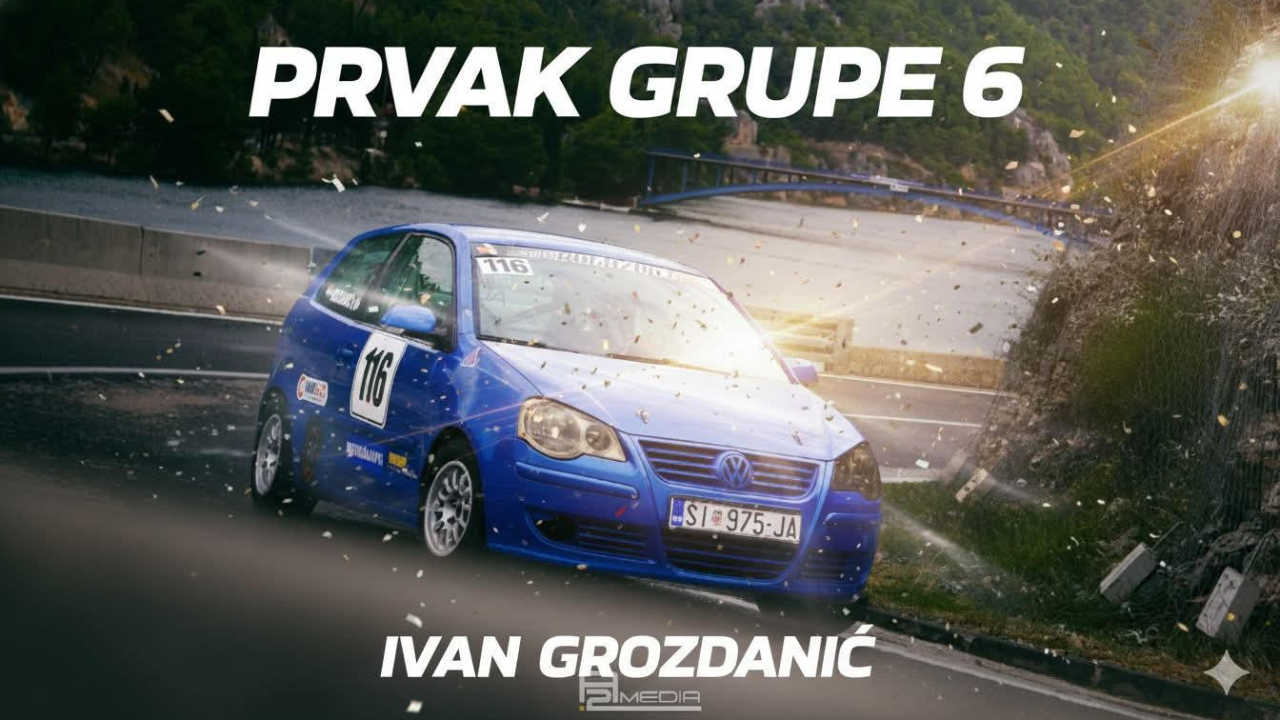 Ivan Grozdanić prvak države u brdskom automobilizmu klase 6, AKK Rogoznica ekipno visoko plasirana