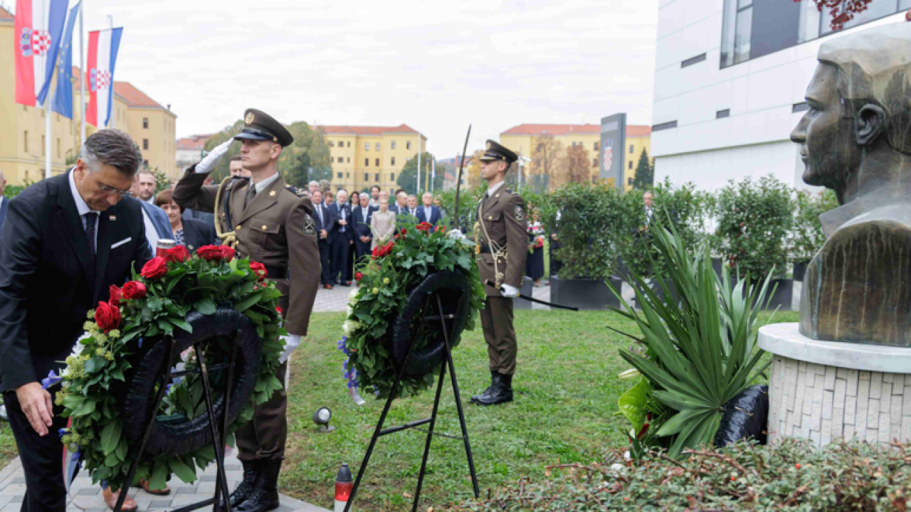 Jandroković i Plenković odali počast Blagi Zadri
