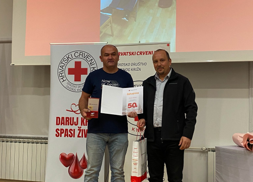 Fotografija 1 - Crveni križ Knin obilježio Dan darivatelja krvi: 'Prikupili 670 doza krvi samo u ovoj godini'