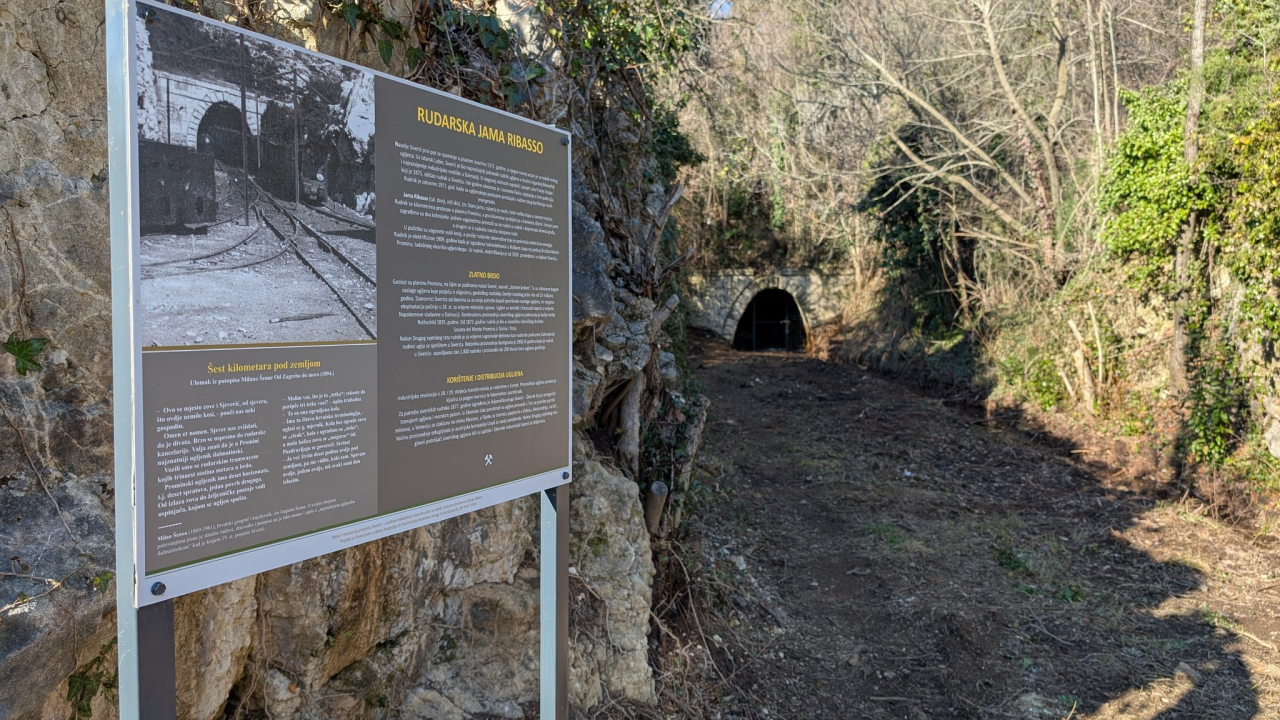 Očuvanje industrijske baštine: Uređen ulaz u bivši rudnik u Siveriću