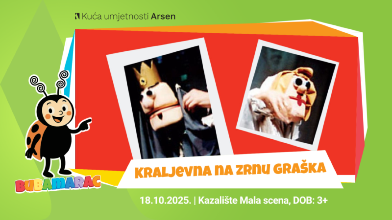 Bubamarac: Kraljevna na zrnu graška