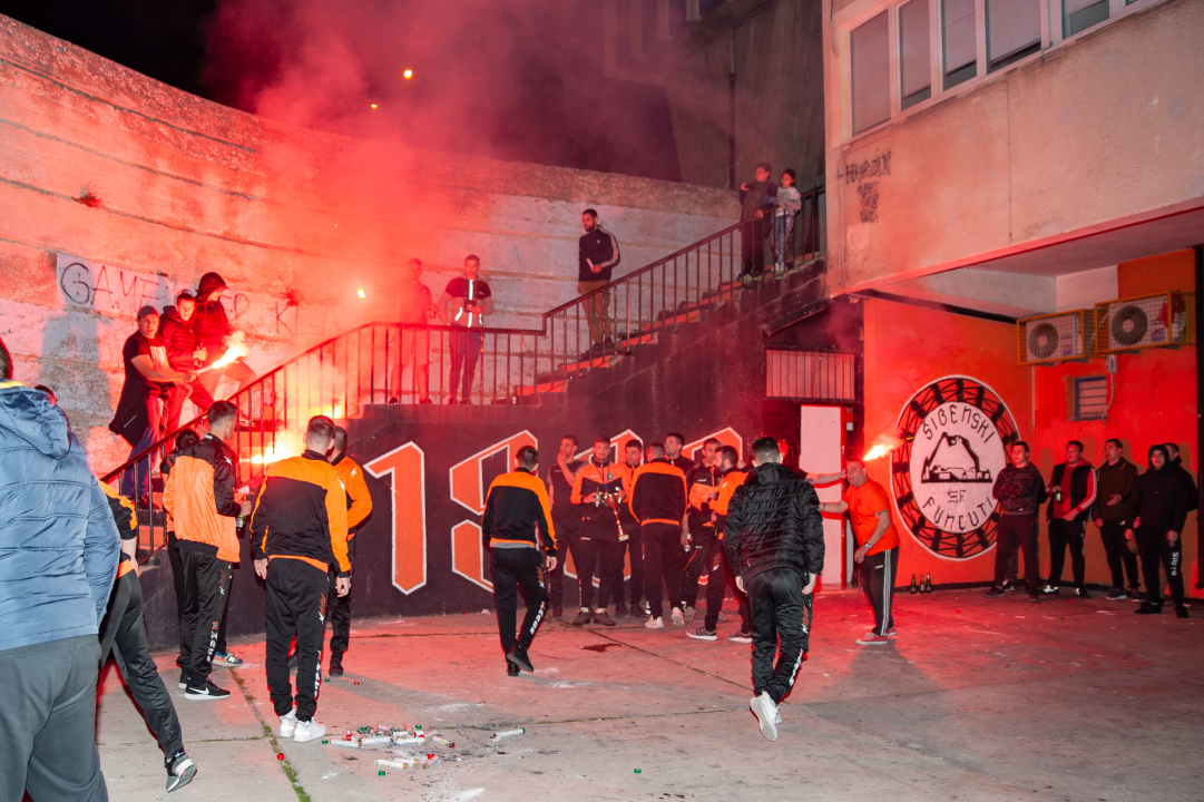 Baldekin gori! Pogledajte slavlje Funcuta nakon osvojenog prvog mjesta