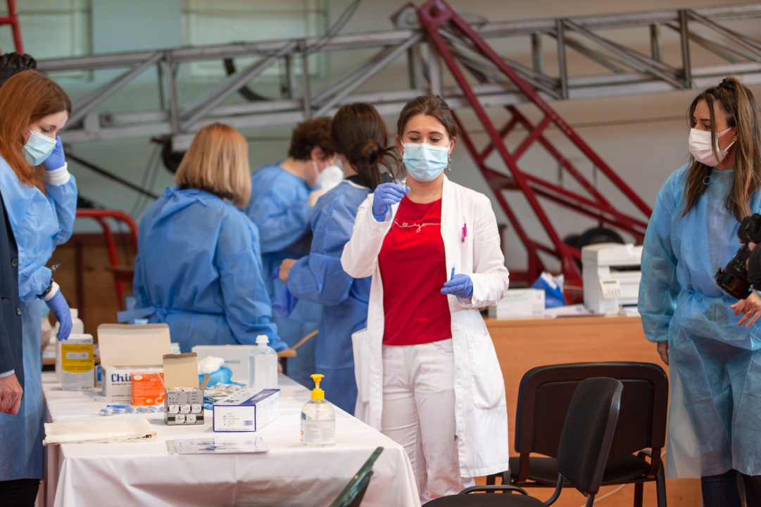 Još jedno masovno cijepljenje na Baldekinu: 'Ljudi počinju shvaćati da je važnije cijepiti se, nego birati cjepivo'