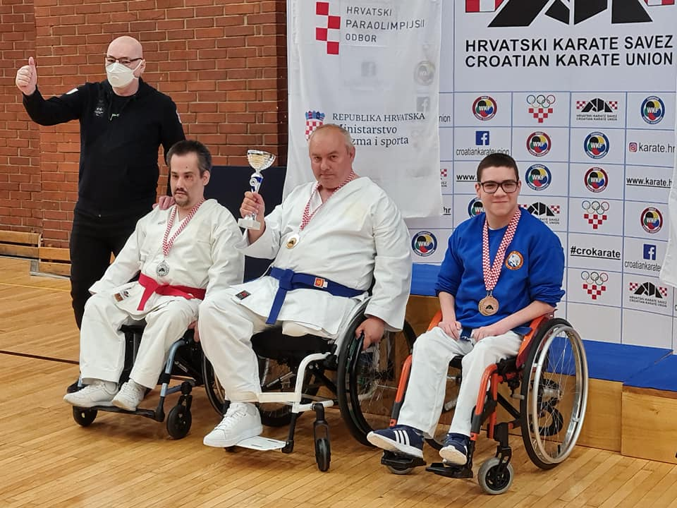 Na Prvenstvu Hrvatske u parakarateu šibenski sportaši ostvarili izniman uspjeh  