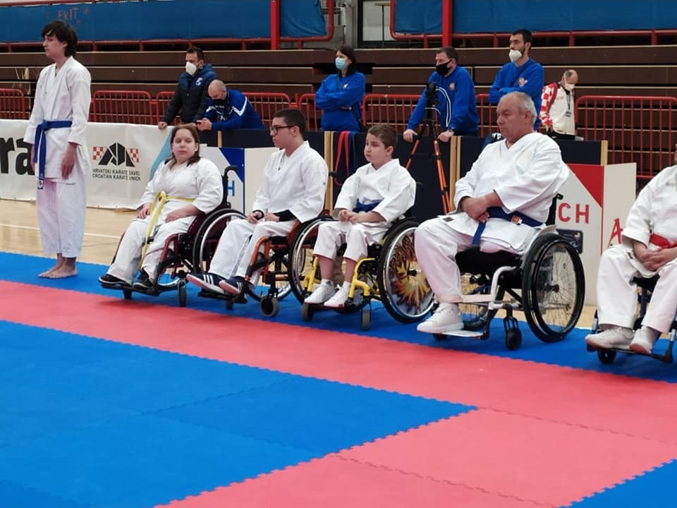 Na Prvenstvu Hrvatske u parakarateu šibenski sportaši ostvarili izniman uspjeh  