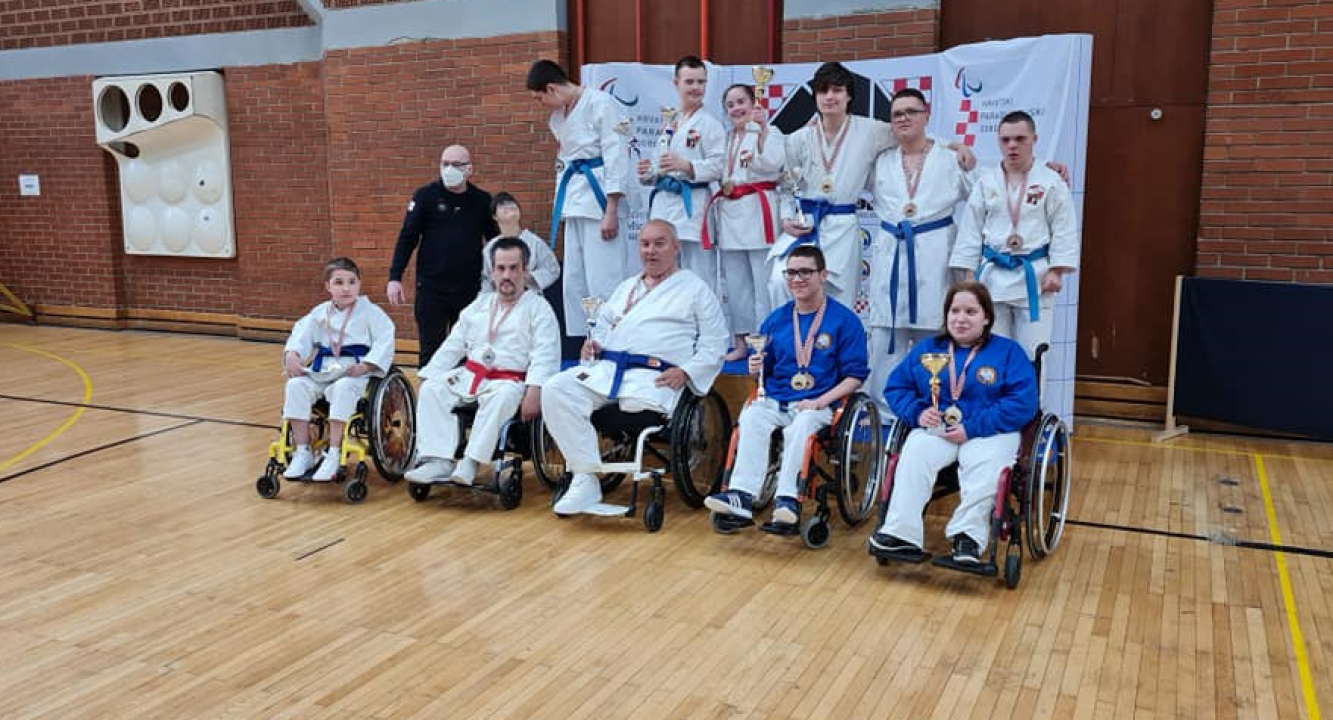Na Prvenstvu Hrvatske u parakarateu šibenski sportaši ostvarili izniman uspjeh  