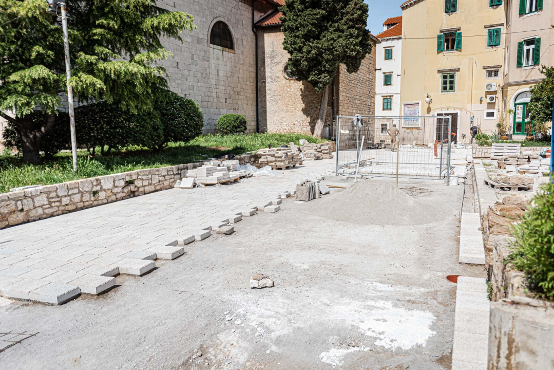 Oteglo se kod sv. Frane: Radovi koji su počeli 11. siječnja trajat će još najmanje 42 dana