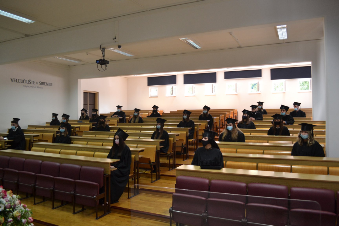 Na šibenskom Veleučilištu održana svečana promocija 80 prvostupnika Menadžmenta