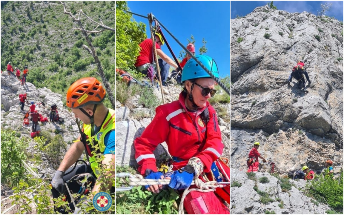 Od obuke do obuke: Pogledajte kako se šibenski GSS-ovci spremaju za akcije spašavanja u planinama