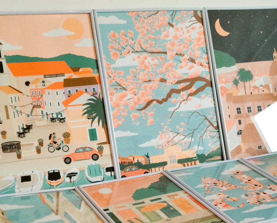 Otvorena pop-up izložba ilustratorice Dore Barbarić u kafiću u središtu Šibenika