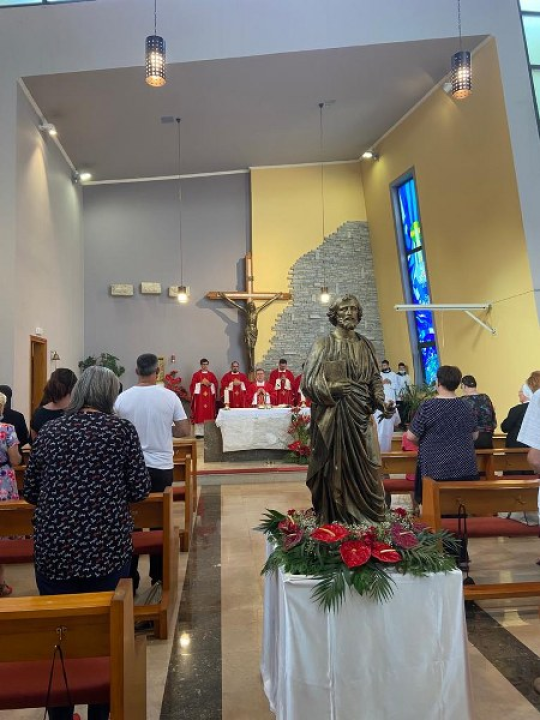 Na Vidicima proslavljen sv. Petar uz oproštaj od fra Ivana: 'Ipak smo mi samo ljudi, ili ljudima poslani'