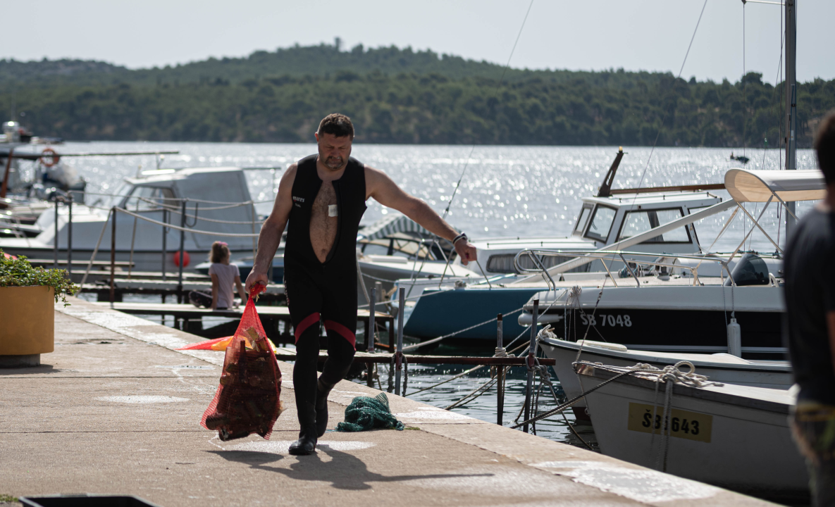 Oko 120 ronioca u akciji čišćenja podmorja: 'Da ronimo mjesec dana svaki dan po tri sata ne znam bismo li uspjeli sve očistiti'  