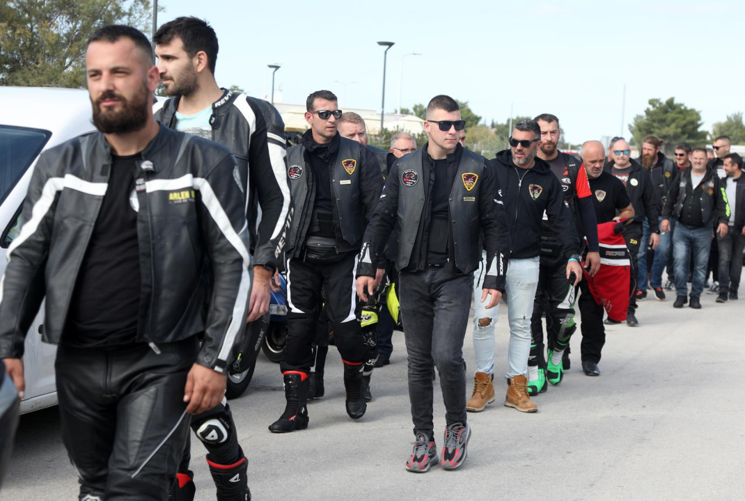 Više od 150 bajkera u brodaričkoj Fjaki predalo novac za liječenje male Šibenčanke Kiare