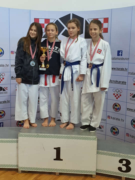 Svih pet karataša Okita na Prvenstvu Hrvatske osvojilo medalju!