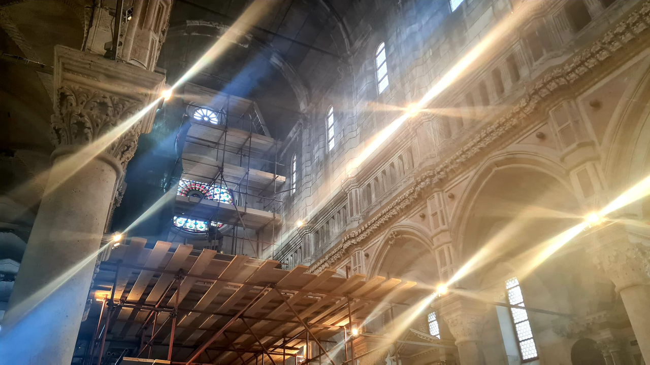 Počinju novi radovi u šibenskoj katedrali, čisti se središnji svod: 'Na velikim svjetskim spomenicima uvijek je neka skela'