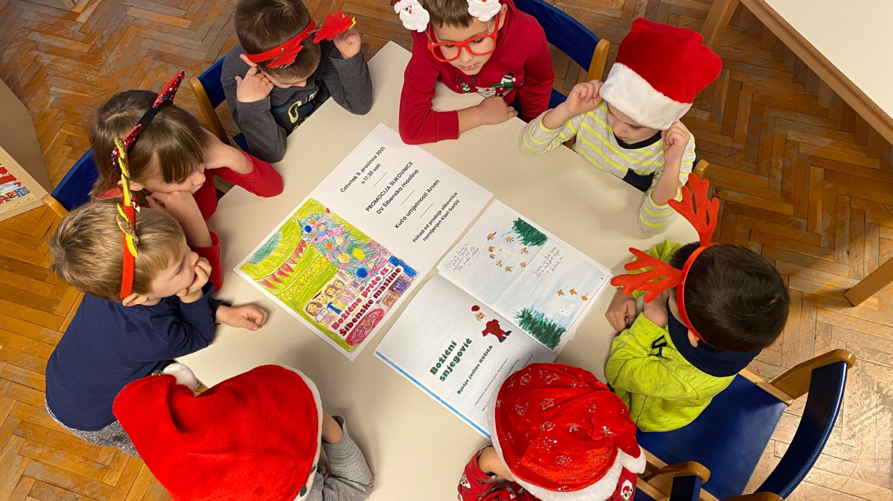 U četvrtak promocija slikovnice 'Božićne priče Šibenske masline': Sredstva prikupljena od prodaje idu za liječenje malene Kiare 