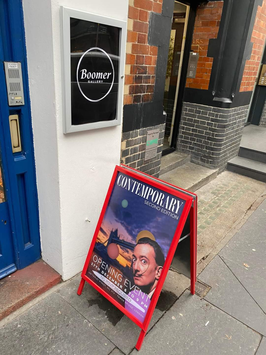 Branka Grubić s izložbe u Londonu: 'Meni je Božić ove godine definitivno uranio'