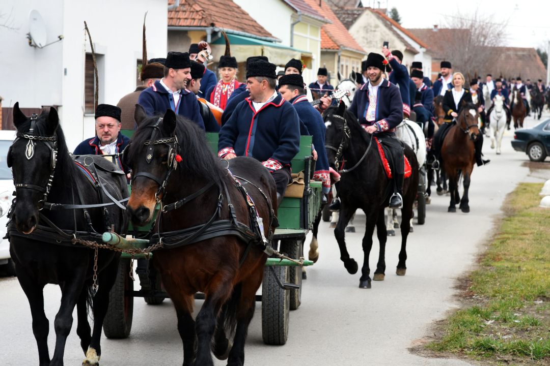 Više od 70 jahača projahalo Vinkovcima u 19. pokladnom jahanju