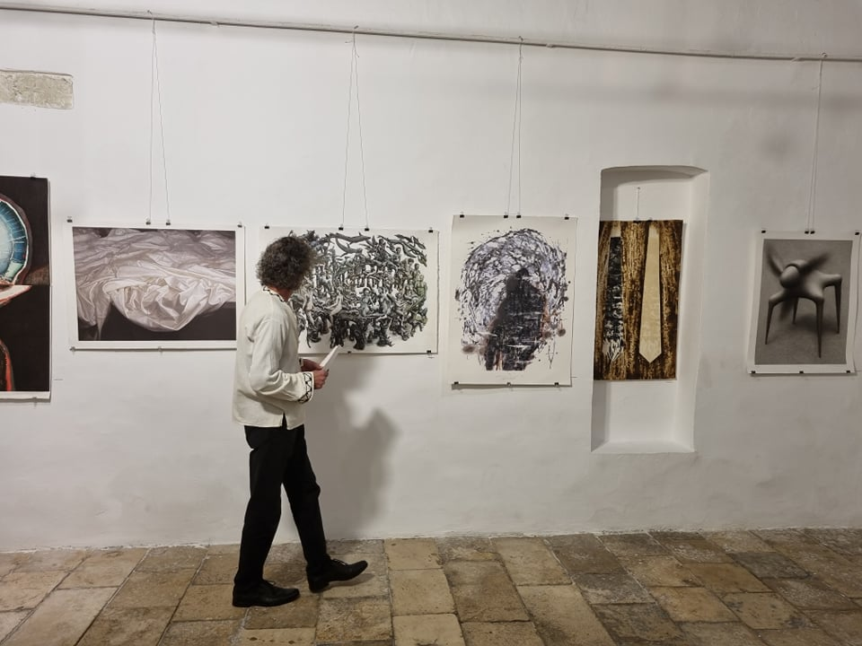 U Galeriji sv. Krševana suvremena japanska tehnika 32 HANGA: 'Ova izložba je jedan most između Šibenika i Tokija'  