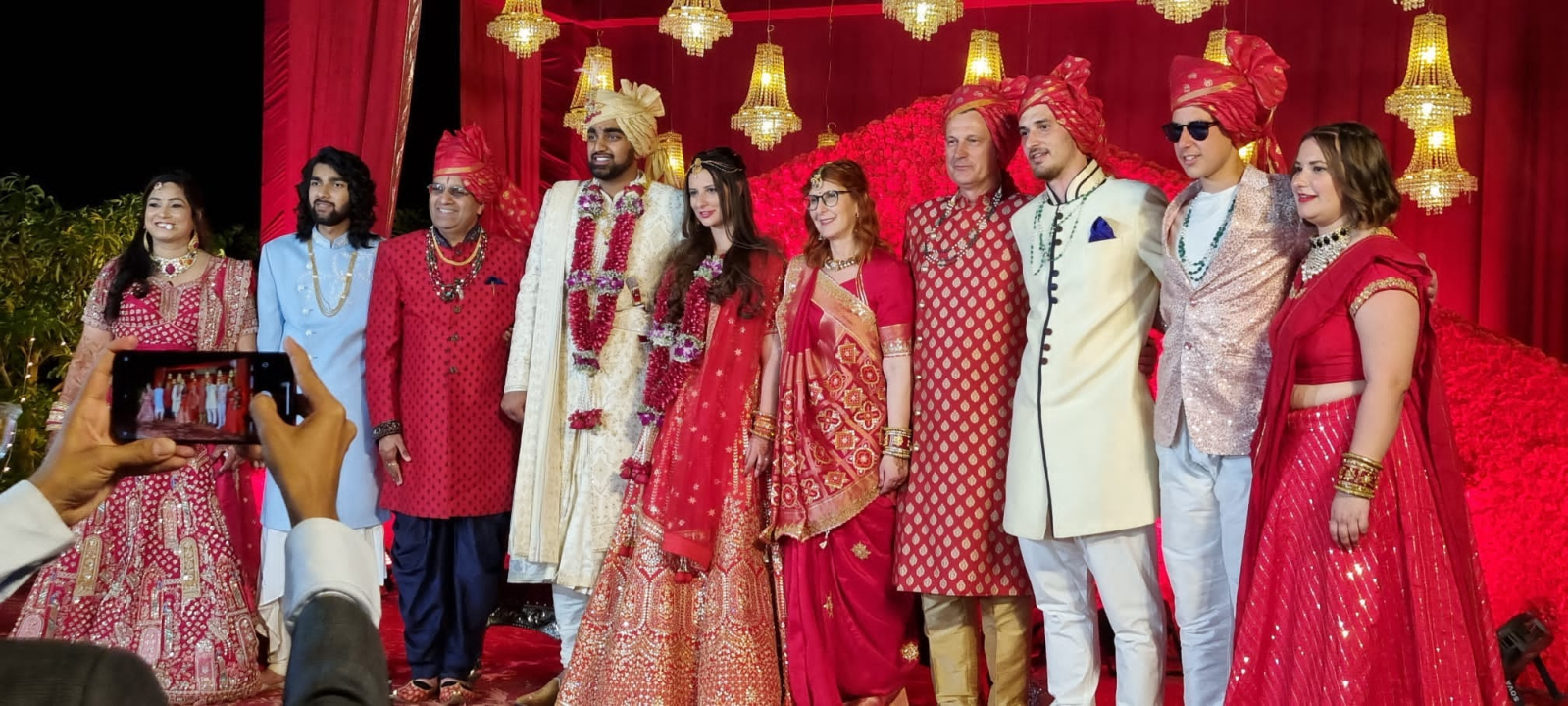 Šibenčanka Barbara i suprug Aman vjenčali se po treći put, indijsko slavlje za 1200 uzvanika trajalo tri dana